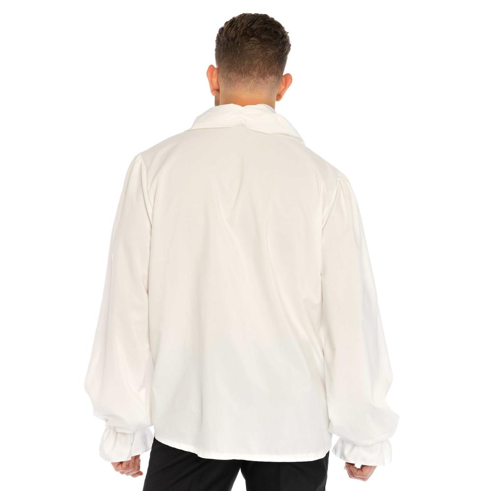 Leg Avenue - Ruffle Front Chemisier de costume - Blanc